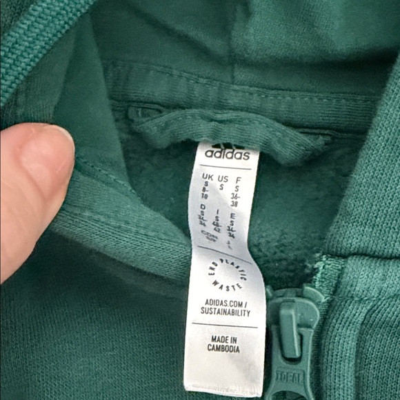 adidas Green tracksuit with White Three-Stripes - Picture 5 of 5